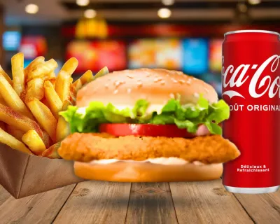 Menu fish burger🐟