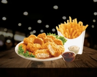Menu enfant nuggets et frite
