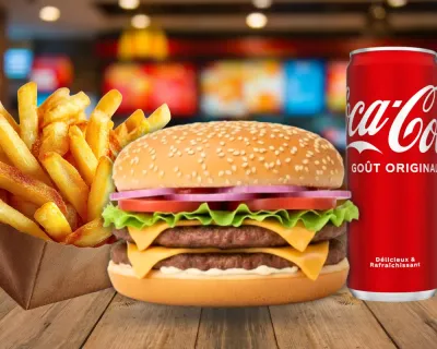 Menu Double Cheeseburger🍔